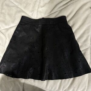 All Saints size 6 leather skirt